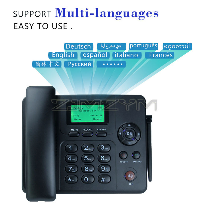 GSM Wireless Dual card Fixed p - مراجعة Home Office Call Center وسعره