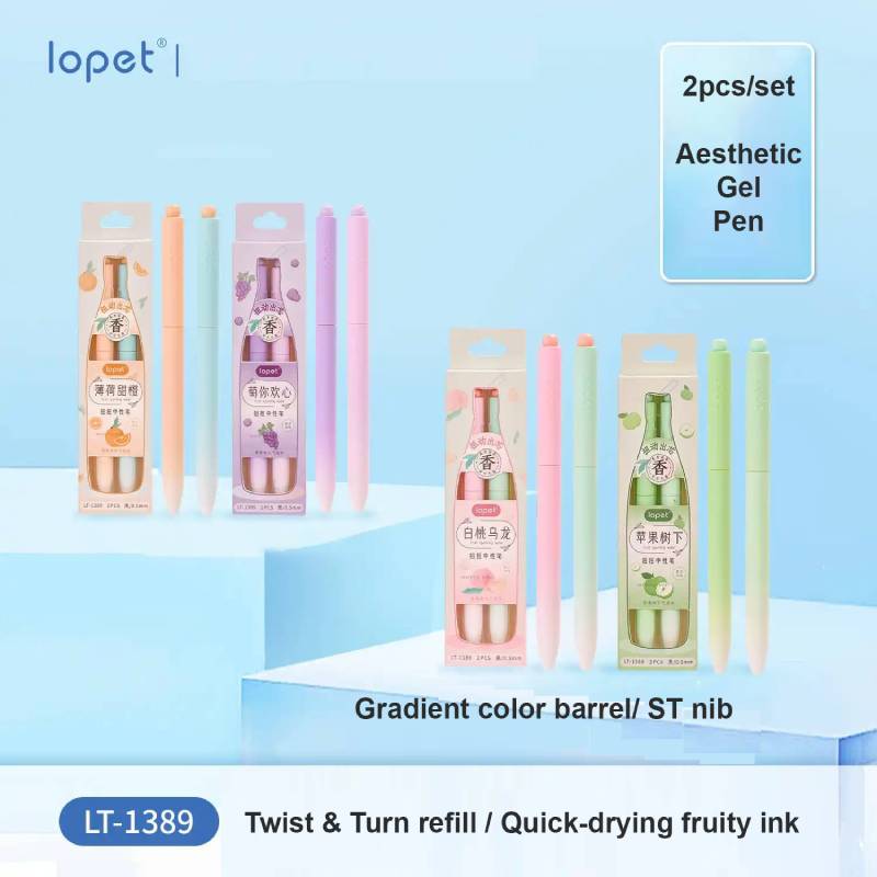Lopet Fruit Aroma Pens, 0.5mm  - مراجعة Home Office Headset وسعره