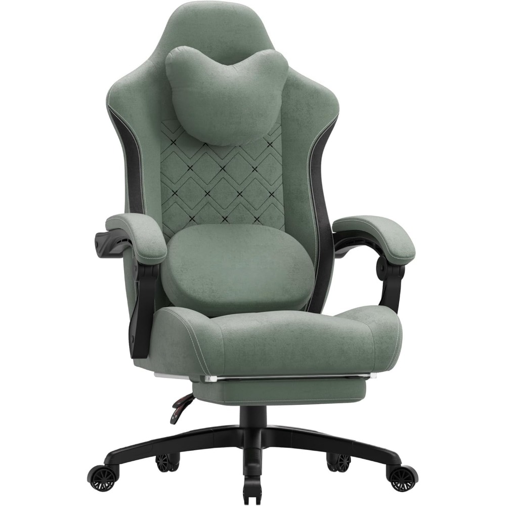 Big and Tall Fabric Gaming Cha - مراجعة Ergonomic Office Chair وسعره