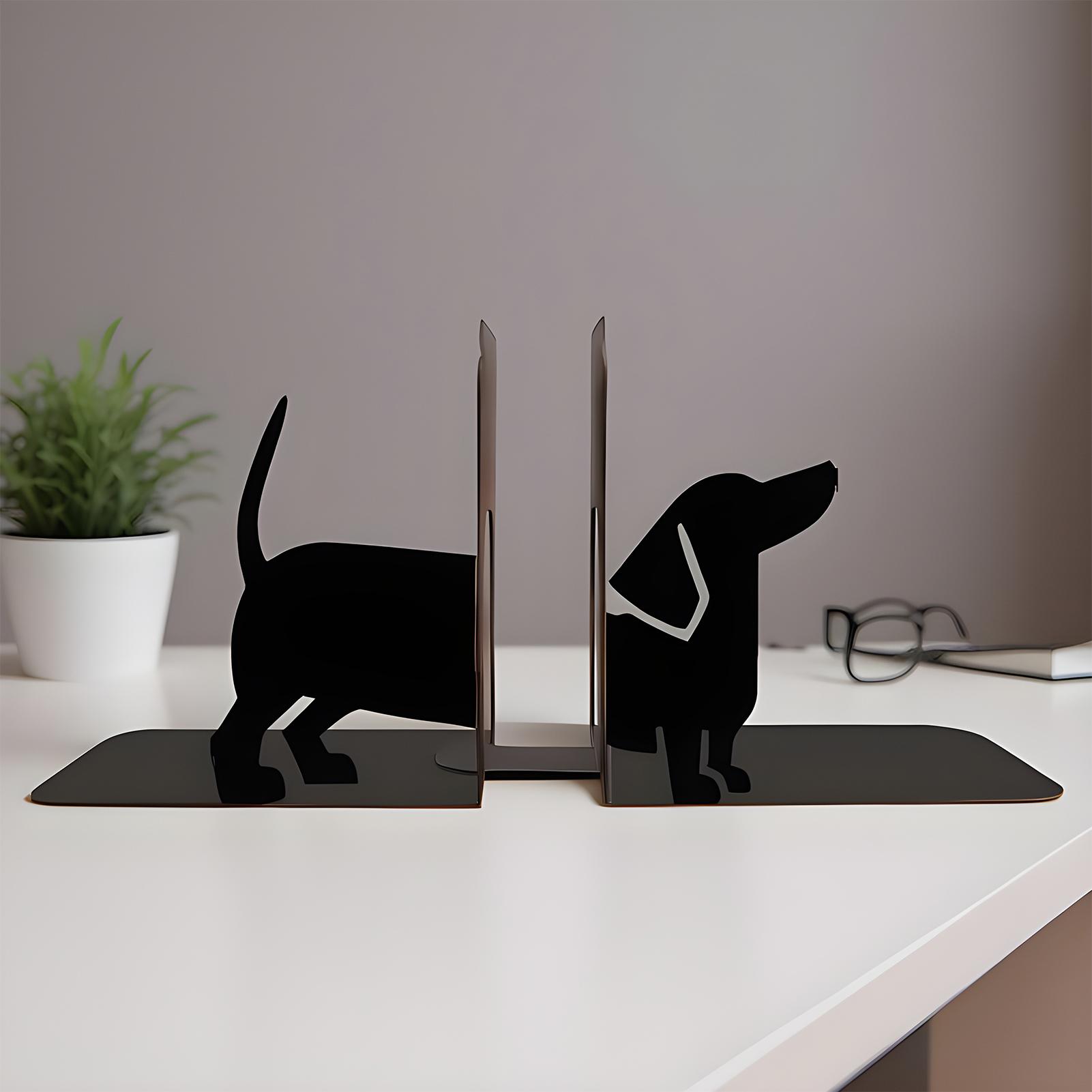 Decorative Bookends Metal Stop - مراجعة Home Office With Library وسعره