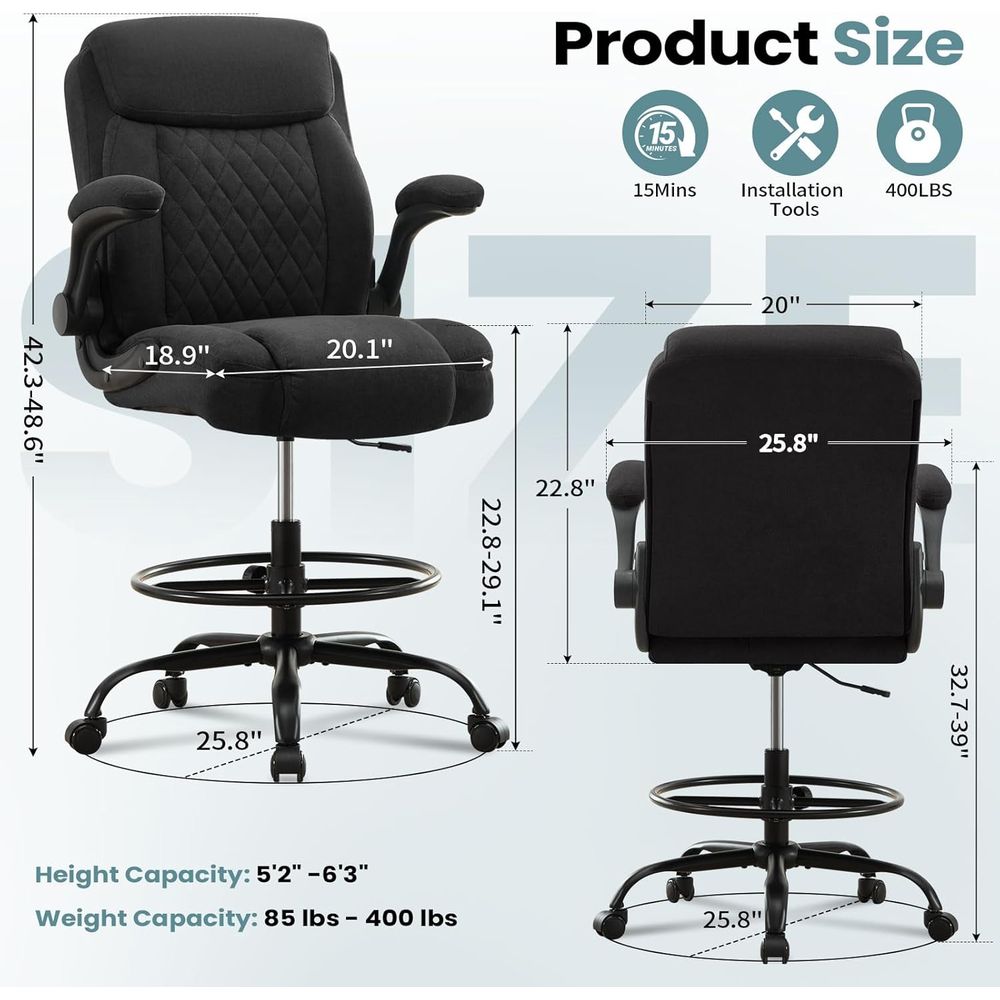 Adjustable Height Ergonomic Of - مراجعة Ergonomic Office Chair وسعره
