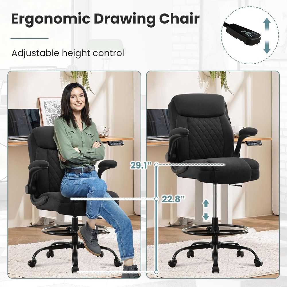 Adjustable Height Ergonomic Of - مراجعة Ergonomic Office Chair وسعره