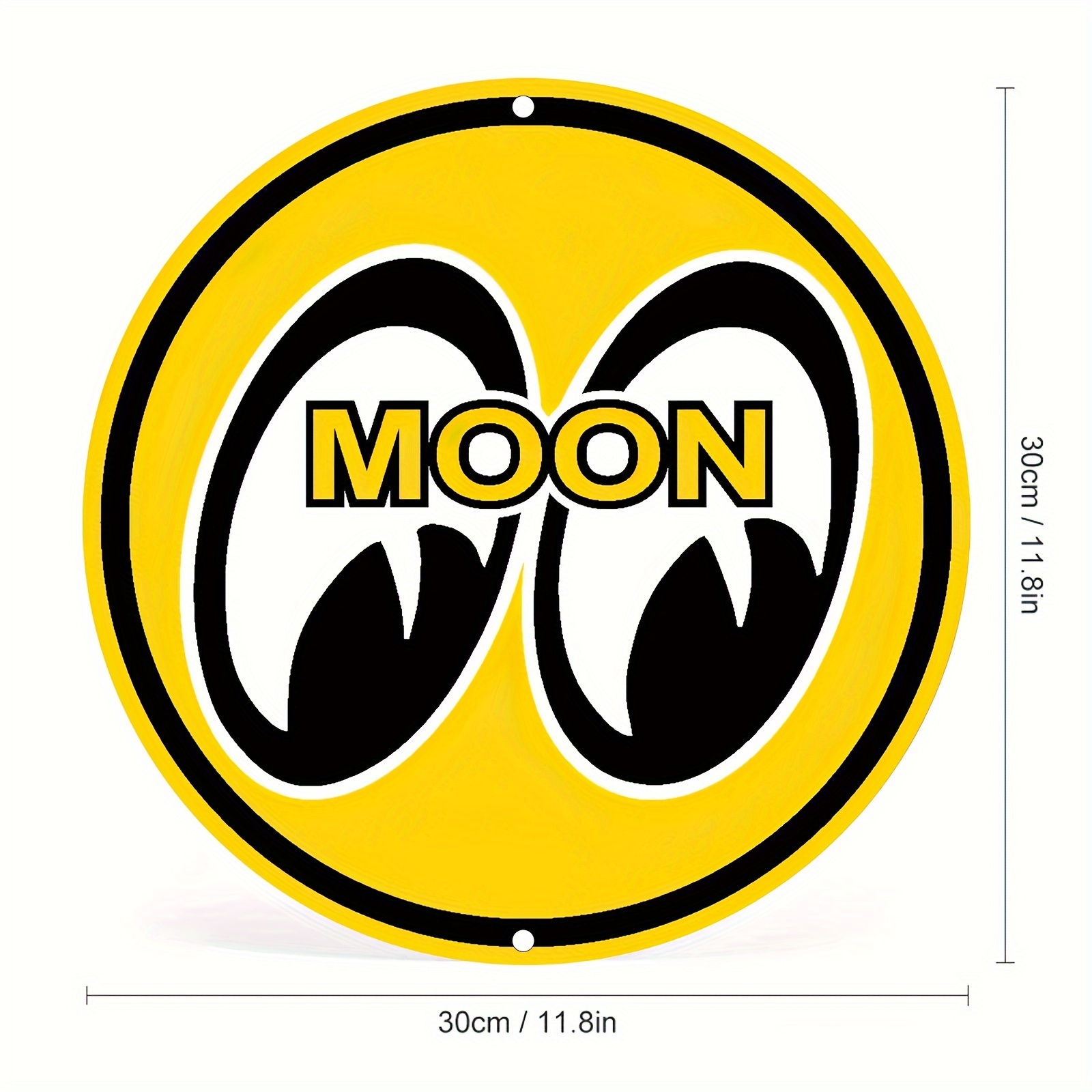 Vintage-Style Round Metal Sign - مراجعة Home Office Gear وسعره