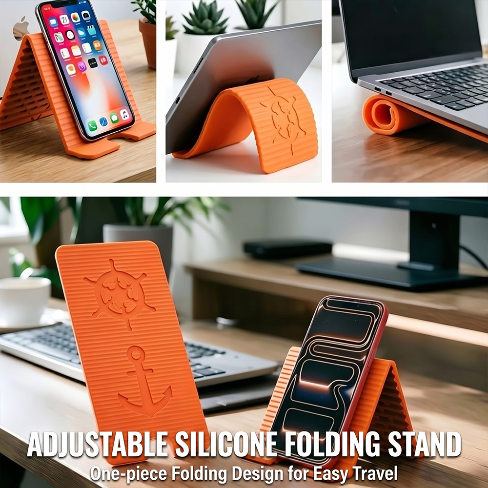 Flexible Foldable Silicone Pho - مراجعة Home Office Call Center وسعره