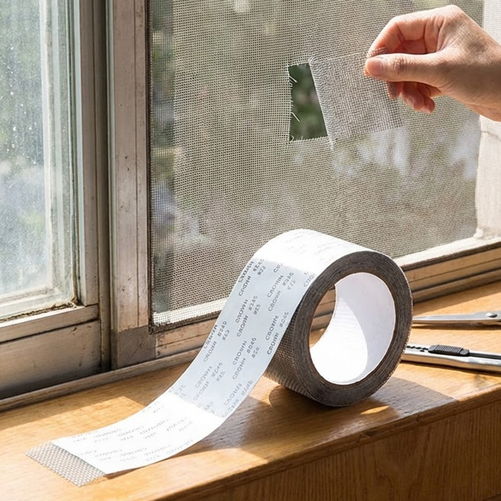Aluminum Screen Repair Tape 2M - مراجعة Home Office 2M X 2M وسعره