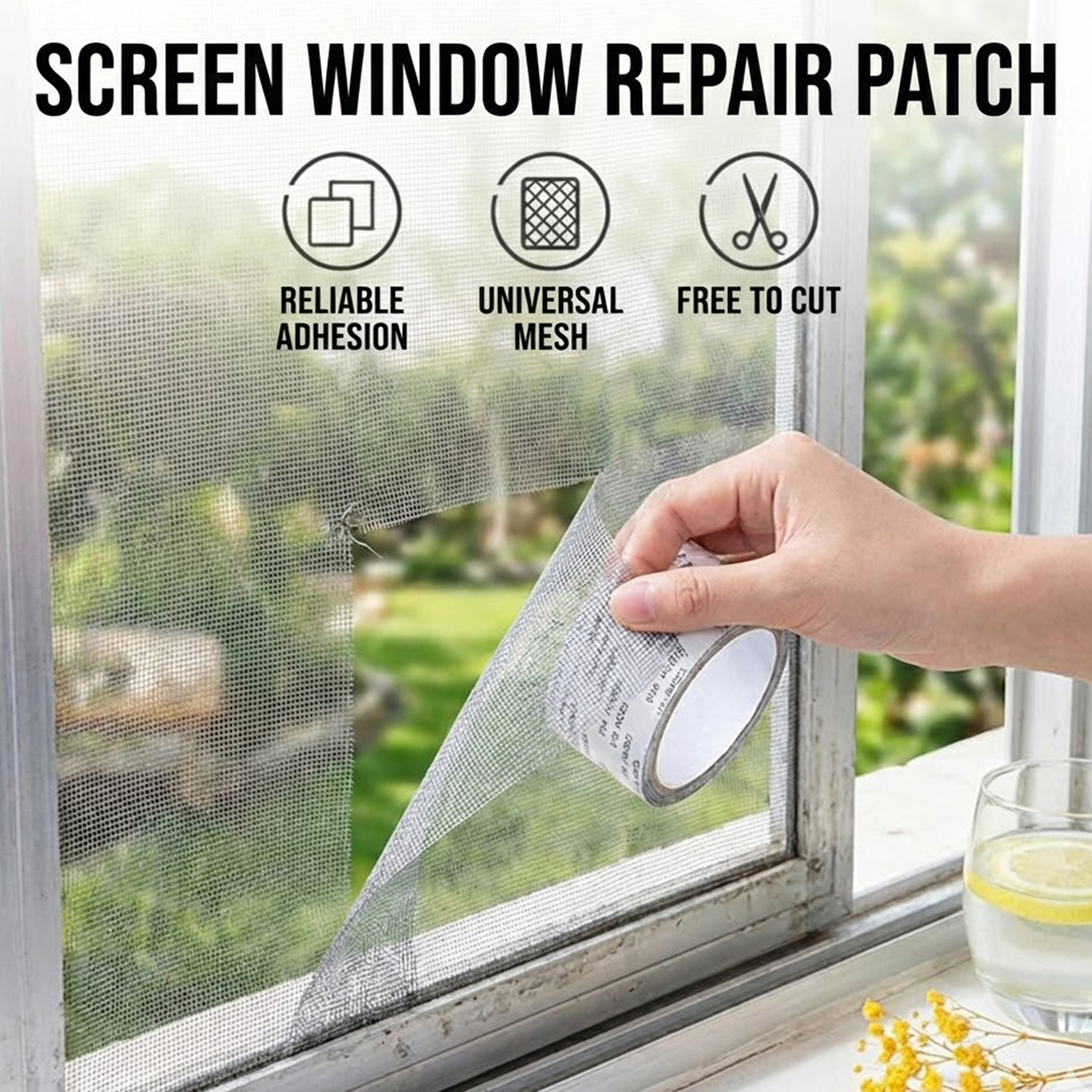 Aluminum Screen Repair Tape 2M - مراجعة Home Office 2M X 2M وسعره